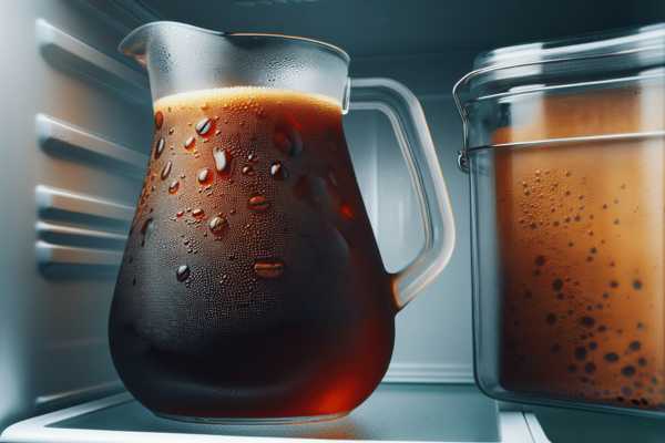 Freeze brewed coffee