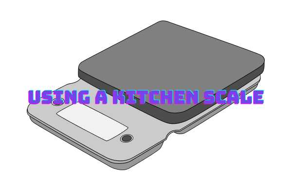 Using a Kitchen Scale