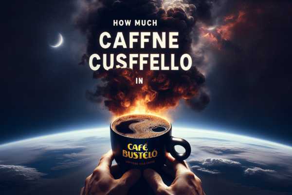 How Much Caffeine In Cafe Bustelo